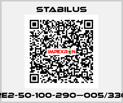 E2E2-50-100-290—005/330N Stabilus