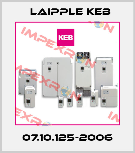 07.10.125-2006 LAIPPLE KEB
