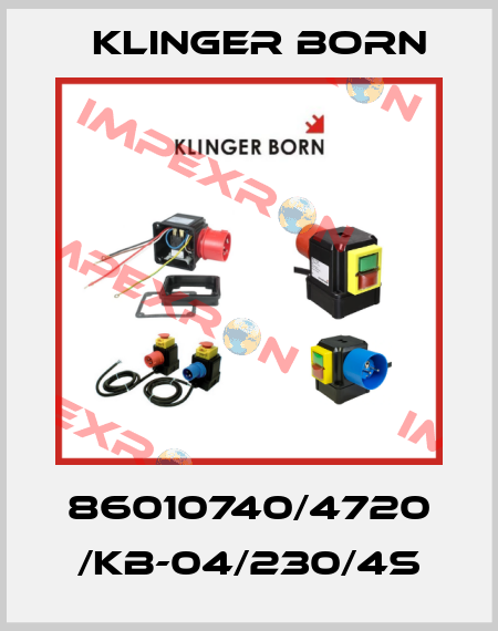 86010740/4720 /KB-04/230/4S Klinger Born