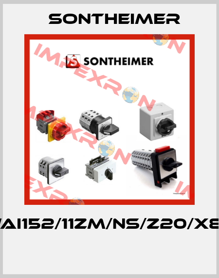 WAI152/11ZM/NS/Z20/X85  Sontheimer