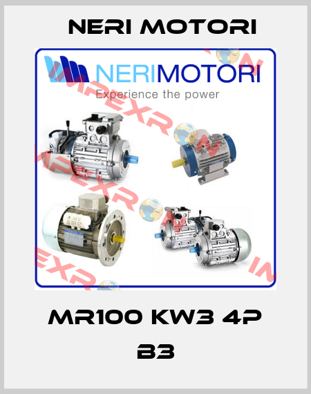 MR100 kw3 4p B3 Neri Motori