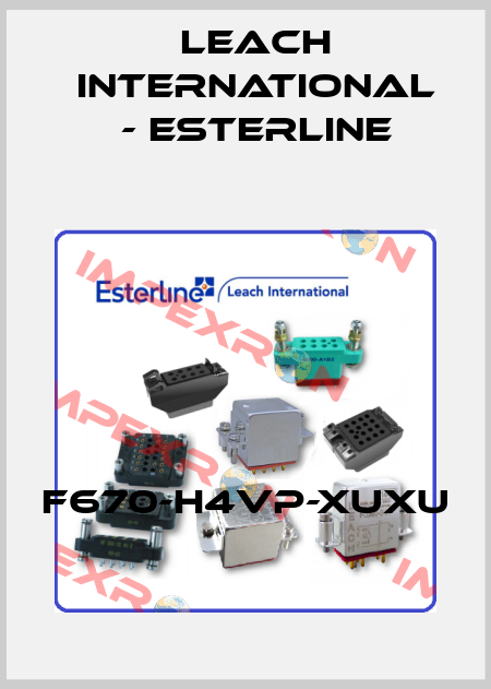 F670-H4VP-XUXU Leach International - Esterline
