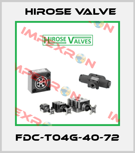 FDC-T04G-40-72 Hirose Valve