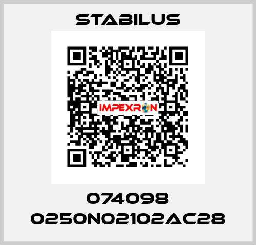 074098 0250N02102AC28 Stabilus