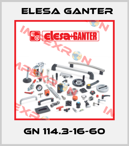 GN 114.3-16-60 Elesa Ganter