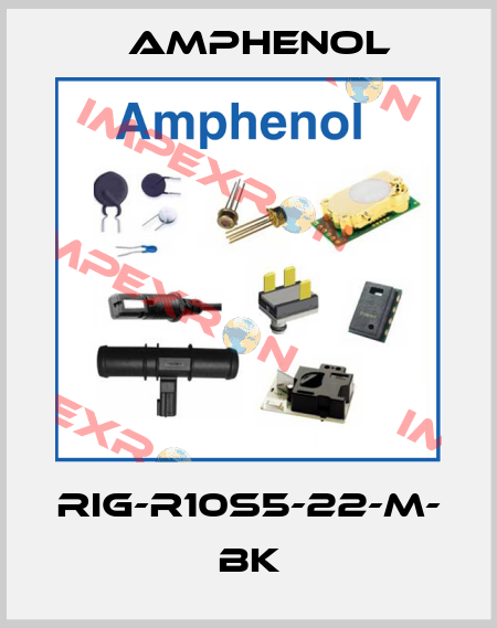 RIG-R10S5-22-M- BK Amphenol