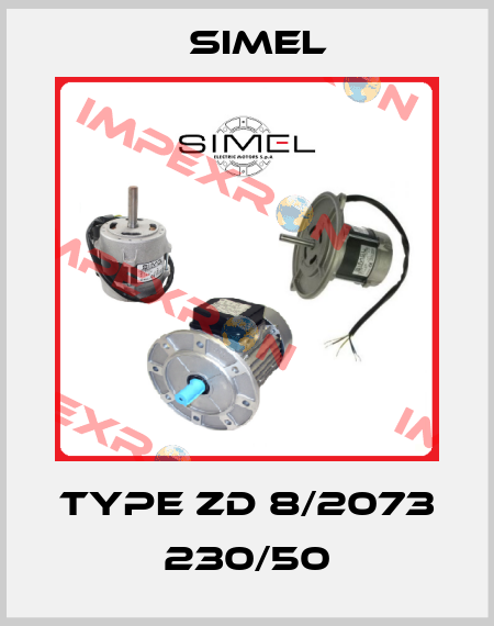 Type ZD 8/2073 230/50 Simel