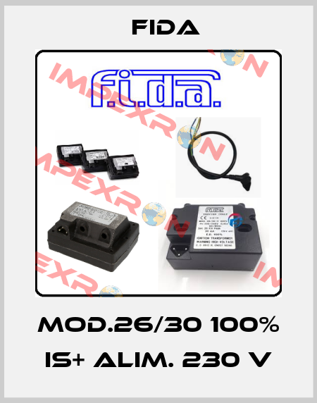 MOD.26/30 100% IS+ ALIM. 230 V Fida