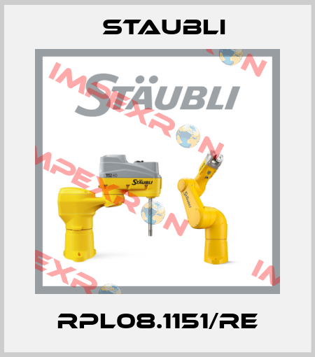 RPL08.1151/RE Staubli