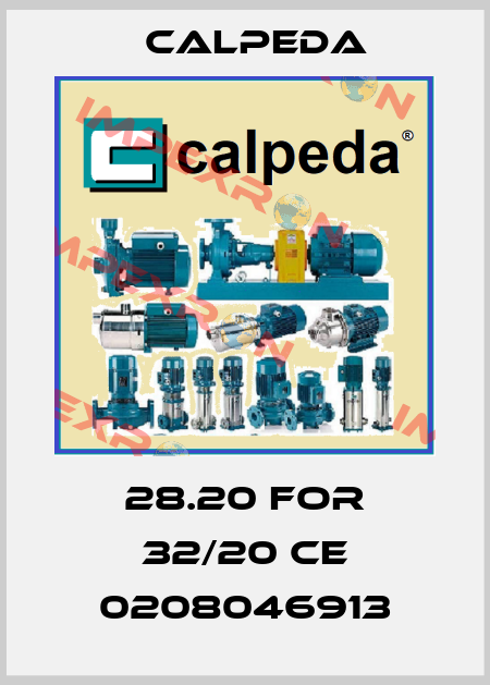 28.20 for 32/20 CE 0208046913 Calpeda