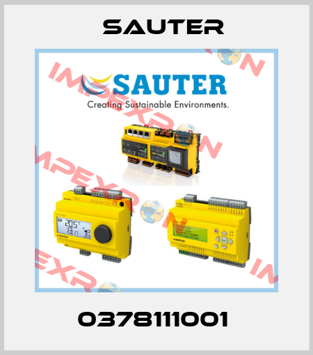 0378111001  Sauter
