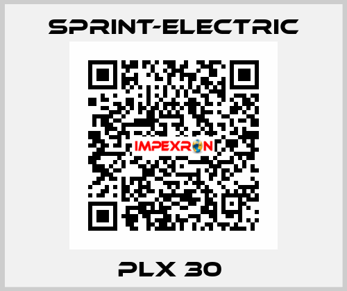 PLX 30  Sprint-Electric
