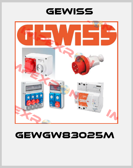 GEWGW83025M   Gewiss