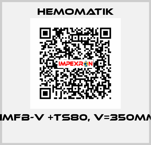 HMFB-V +TS80, V=350mm  Hemomatik