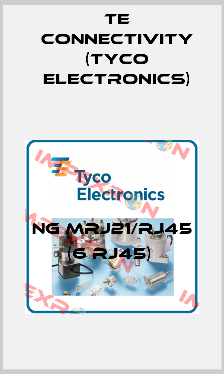 NG MRJ21/RJ45 (6 RJ45)  TE Connectivity (Tyco Electronics)