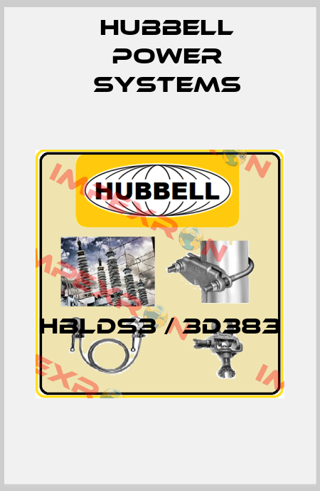 HBLDS3 / 3D383  Hubbell Power Systems