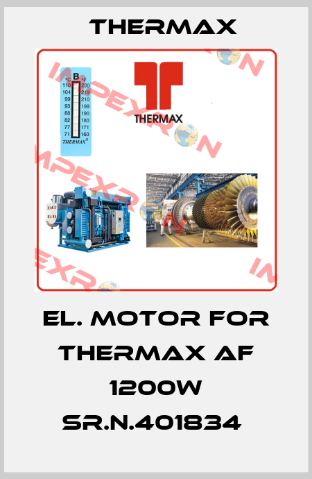el. motor for Thermax af 1200w sr.n.401834  Thermax