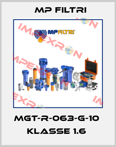 MGT-R-063-G-10   Klasse 1.6  MP Filtri