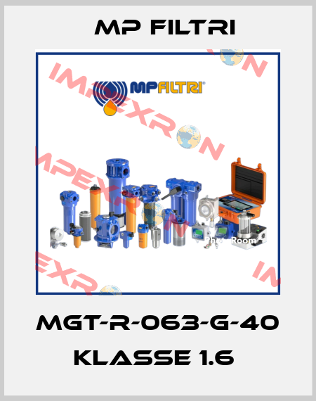 MGT-R-063-G-40   Klasse 1.6  MP Filtri
