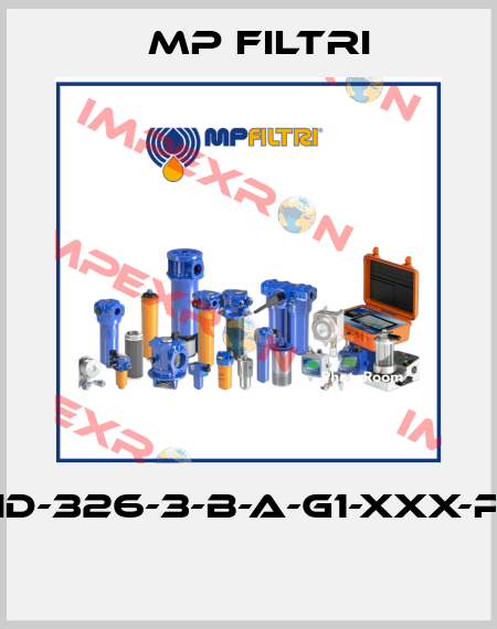 FHD-326-3-B-A-G1-XXX-P01  MP Filtri