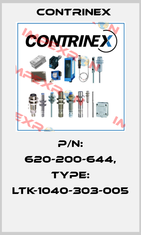 P/N: 620-200-644, Type: LTK-1040-303-005  Contrinex