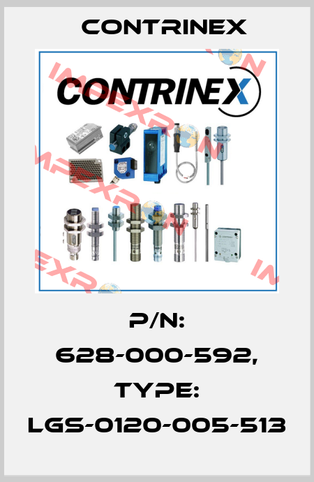 p/n: 628-000-592, Type: LGS-0120-005-513 Contrinex