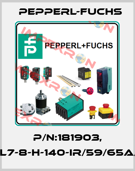 P/N:181903, Type:ML7-8-H-140-IR/59/65a/136/143 Pepperl-Fuchs