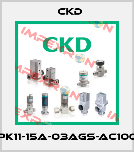 APK11-15A-03AGS-AC100V Ckd