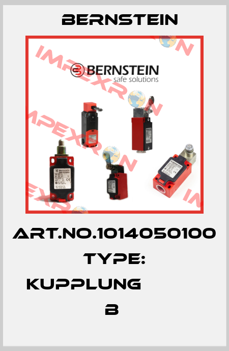 Art.No.1014050100 Type: KUPPLUNG                     B  Bernstein