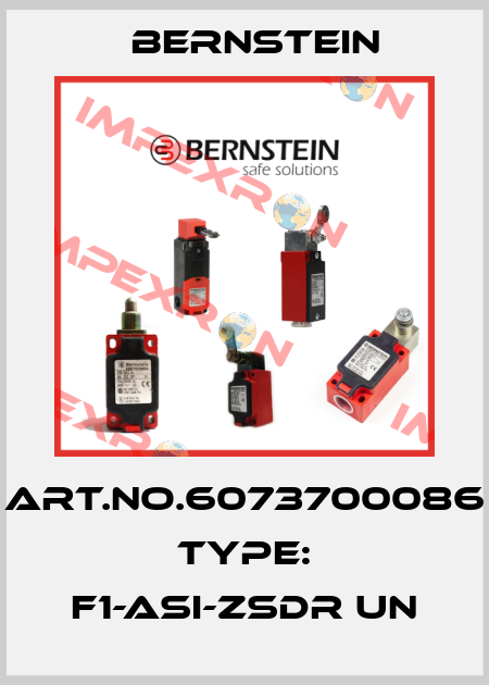 Art.No.6073700086 Type: F1-ASI-ZSDR UN Bernstein