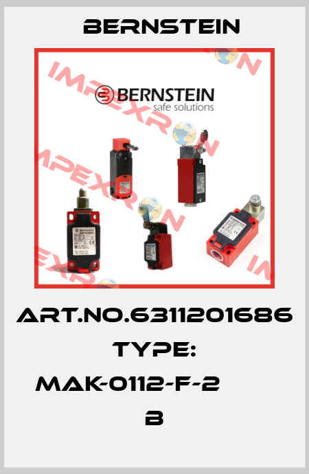 Art.No.6311201686 Type: MAK-0112-F-2                 B Bernstein
