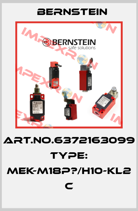 Art.No.6372163099 Type: MEK-M18P?/H10-KL2            C Bernstein