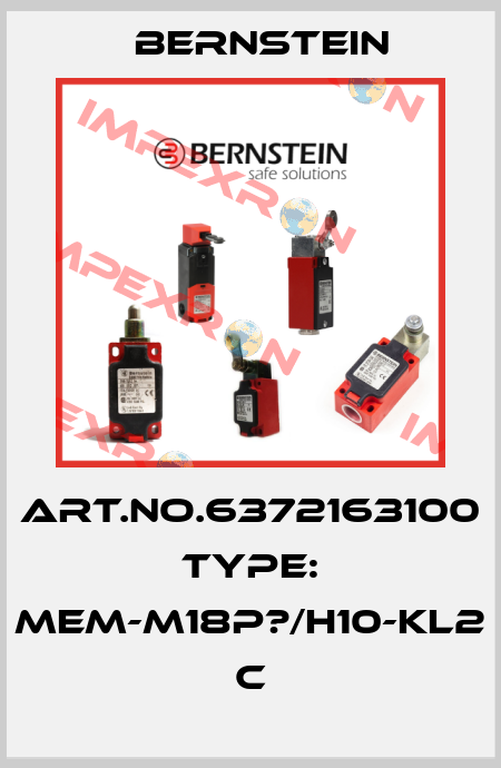 Art.No.6372163100 Type: MEM-M18P?/H10-KL2            C Bernstein