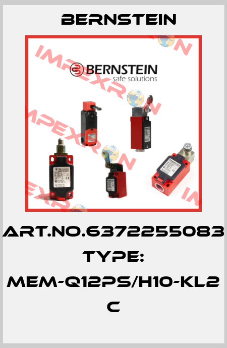 Art.No.6372255083 Type: MEM-Q12PS/H10-KL2            C Bernstein