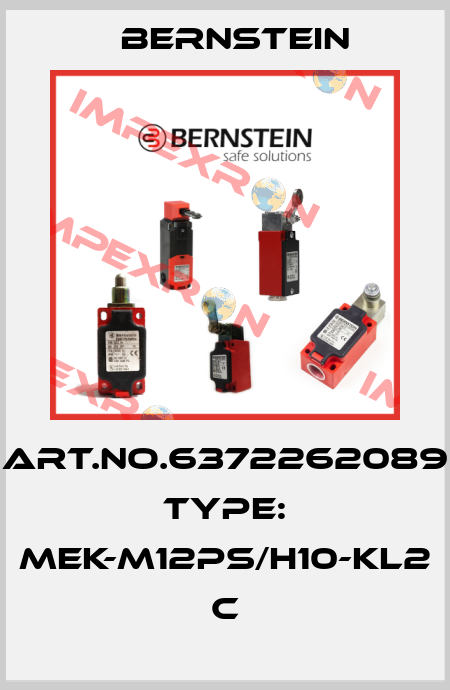Art.No.6372262089 Type: MEK-M12PS/H10-KL2            C Bernstein