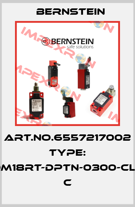Art.No.6557217002 Type: OM18RT-DPTN-0300-CLE         C Bernstein