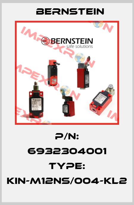 P/N: 6932304001 Type: KIN-M12NS/004-KL2 Bernstein