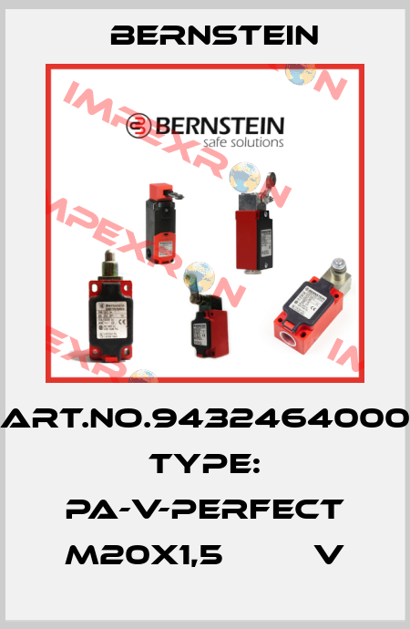 Art.No.9432464000 Type: PA-V-PERFECT M20X1,5         V Bernstein