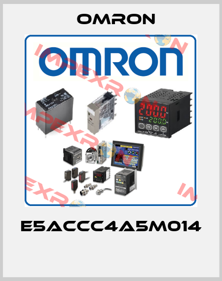 E5ACCC4A5M014  Omron