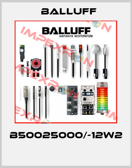 B50025000/-12W2  Balluff