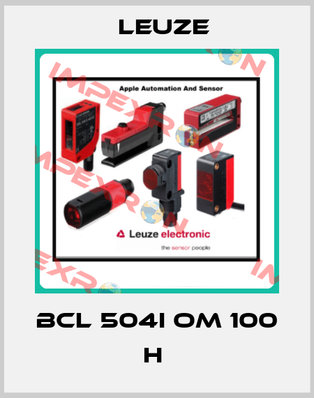 BCL 504i OM 100 H  Leuze