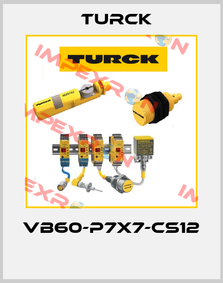 VB60-P7X7-CS12  Turck