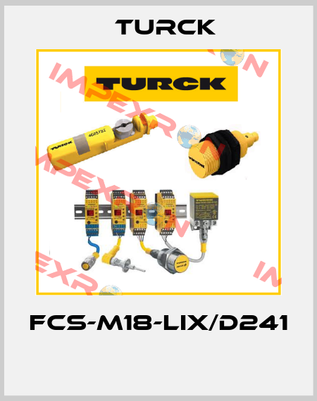 FCS-M18-LIX/D241  Turck