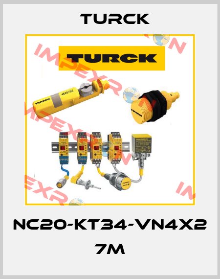 NC20-KT34-VN4X2 7M Turck