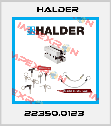22350.0123  Halder