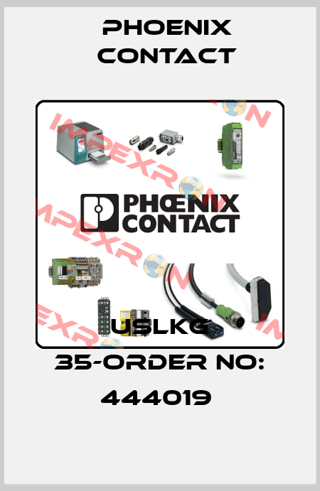 USLKG 35-ORDER NO: 444019  Phoenix Contact