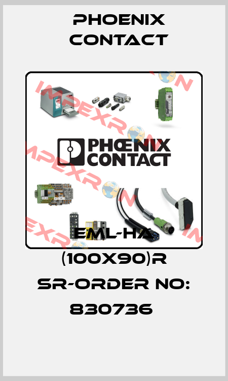 EML-HA (100X90)R SR-ORDER NO: 830736  Phoenix Contact