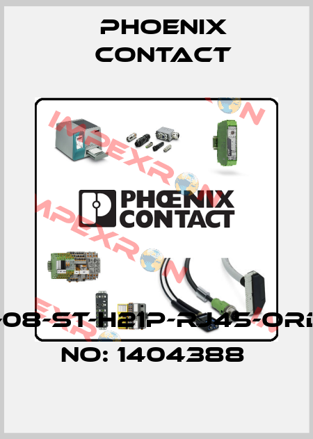 VS-08-ST-H21P-RJ45-ORDER NO: 1404388  Phoenix Contact