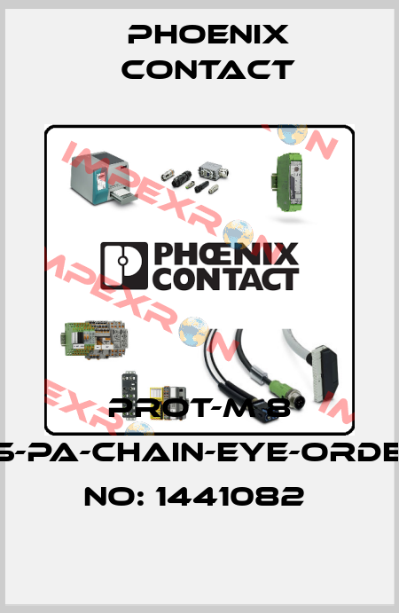 PROT-M 8 FS-PA-CHAIN-EYE-ORDER NO: 1441082  Phoenix Contact