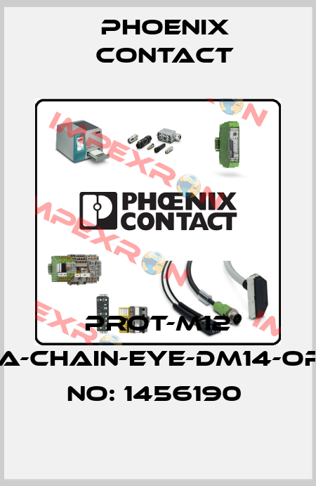 PROT-M12 FS-PA-CHAIN-EYE-DM14-ORDER NO: 1456190  Phoenix Contact